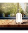 1W uppladdningsbar LED bordslampa, antik brons - 3-i-1 CCT, dimbar, 5V, 1800mAh batteri, höjd 19cm