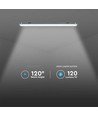 120cm 36W vattentät komplett LED-armatur - IP65, 120°