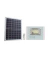 20W Solpanel LED strålkastare - 4000K, Vitt hus