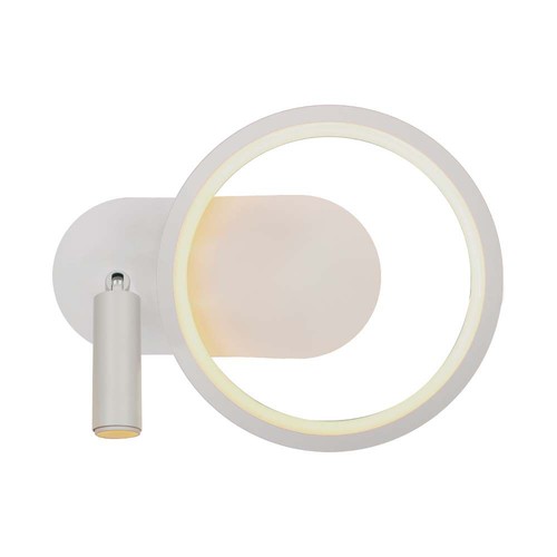 14W LED Lampskärm - 250x100x180mm, 3000K, Vit