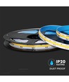 5m 10W/m COB-LED-strip - 24V, 280 LED/m, IP20, 8mm