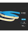 5m 10W/m COB-LED-strip - 24V, 280 LED/m, IP20, 8mm