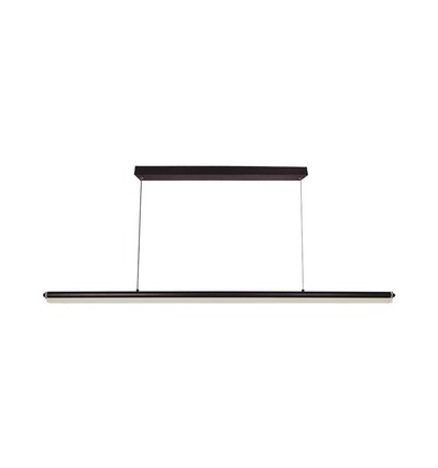 23W LED designer pendel / ljuskrona - 2130lm, svart, rektangulär, 123x110cm, 4000K, IP20