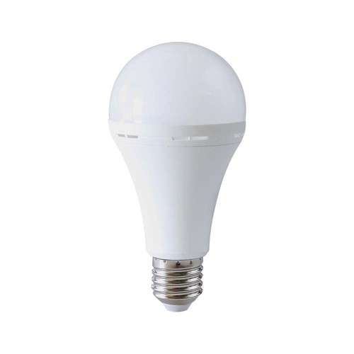 12W Nödplastlampa E27 - med batteri (3 timmar), 4000K