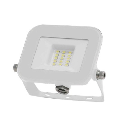 10W LED strålkastare, vit - Samsung LED chip, IP65, ultra-tunn design, 3000K, utomhus