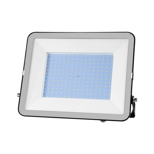 200W LED strålkastare, Samsung LED chip - 185lm/W, IP65, 4000K, svart, 5 års garanti