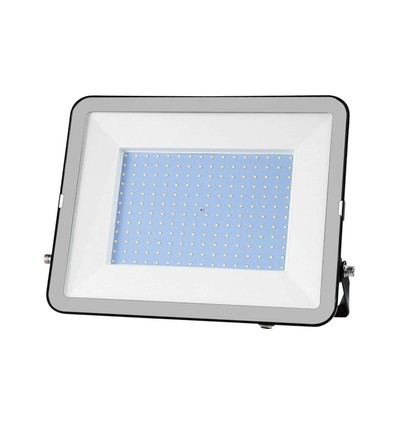 200W LED strålkastare, Samsung LED chip - 185lm/W, IP65, 6500K, svart, 5 års garanti
