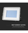 200W LED strålkastare, Samsung LED chip - 185lm/W, IP65, 6500K, svart, 5 års garanti
