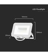 30W LED strålkastare - Samsung LED chip, arbetslampa, vit, IP65 utomhus