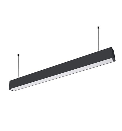 V-Tac 40W LED hängande takarmatur - 120cm, 230V, inkl. ljuskälla, 1-10V dimbar, UGR 19