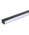 40W dimbar LED nedpendlad takarmatur - 120cm, UGR 19