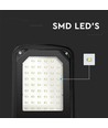 50W LED Gatlykta - 6500K