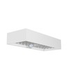 6W LED solcellsvägglampa med sensor - 900lm, IP65, vit, 4000K, inkl. batteri