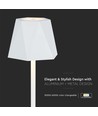 SV: VT-1034 4W LED-BORDSLAMPA 3I1 VIT