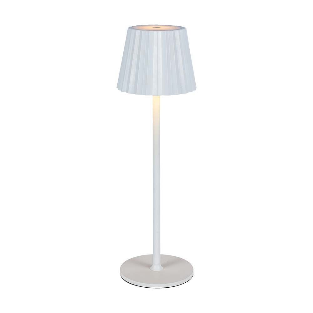 4w Led Bordslampa 3i1 Vit Dimbar : Dimmer Inbyggd Kulör : 3 I 1