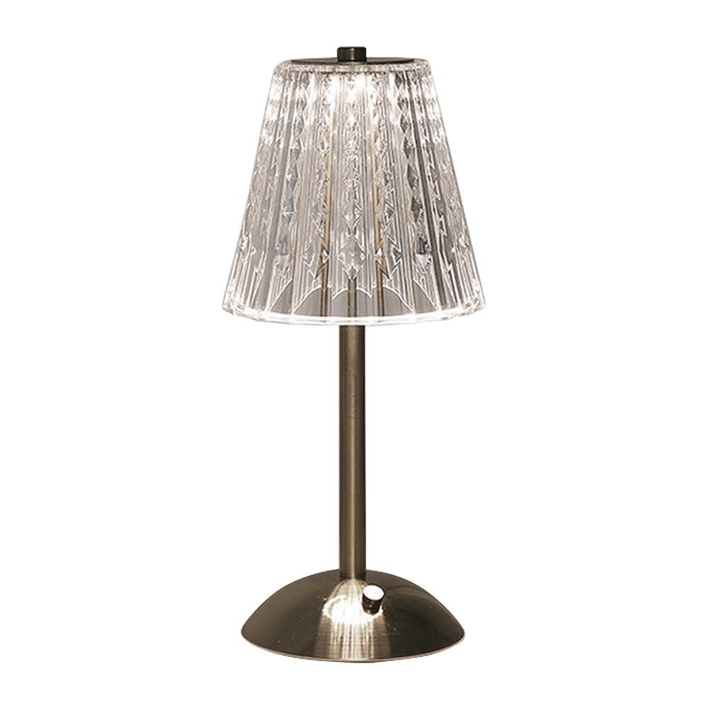 3w Led Bordlampa 3i1 Nickel Sand Dimbar : Dimmer Inbyggd Kulör : 3 I 1