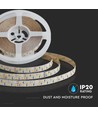 5m 18W/m LED strip, 240 LED per meter - 12V, IP20, 2835 SMD, dimbar