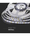 30 LED-strip 4.8W - 12V, 3000K, IP20