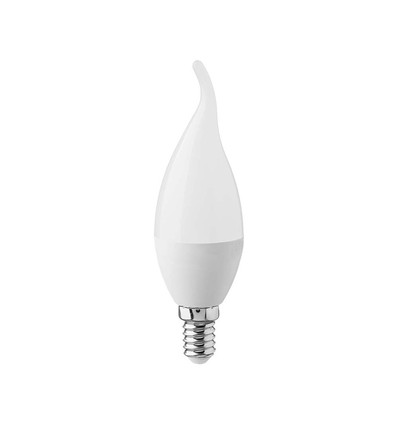 E14 3,7W LED kronljus - Flamform, varmvit, ersätter 30W