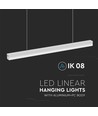 120cm 40W LED ljusskena - 6500K, vit