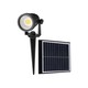 V-Tac solcell trädgårdslampa - Svart, COB LED, med spjut, IP65