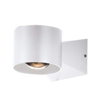 5W Vägglampa - LED, 4000K, vit, IP65