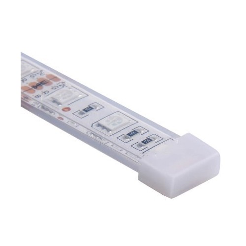 Silikonändstycke för LED-strip - 10mm, IP67 & IP68
