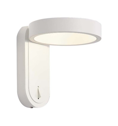 5W vägglampa - LED, 3000K+4000K, vit, IP65