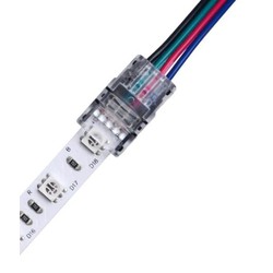 RGB LED strip tillbehör LED strip skarv till lösa ledningar - 10mm, RGB, IP65, 5V-24V