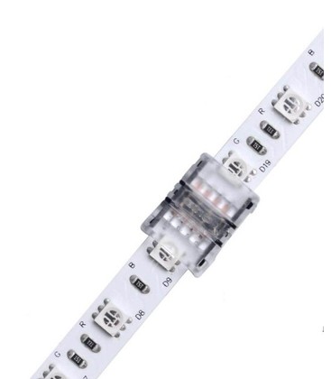 Skarv till LED strip - 10mm, RGB, IP65, 5V-24V