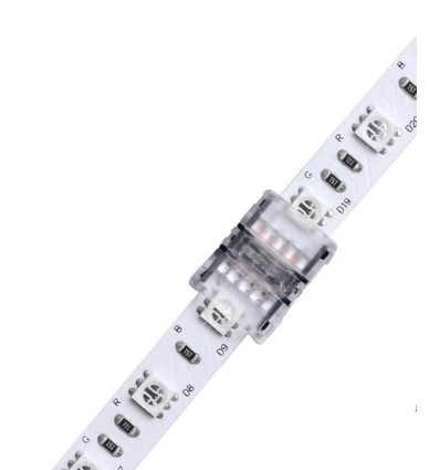 Skarv till LED strip - 10mm, RGB, IP65, 5V-24V