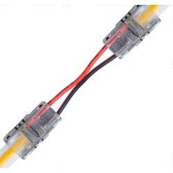 LED strip Skarv med kabel till LED strip - 8mm, COB, enkelfärgad, IP20, 5V-24V