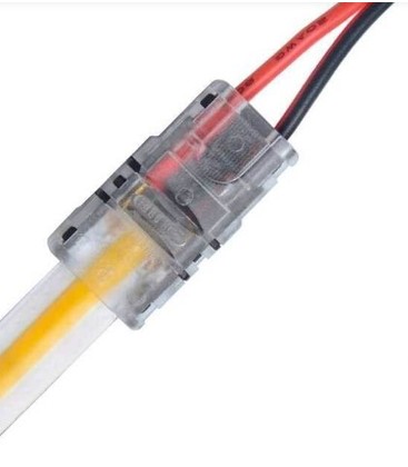 LED strip skarv till lösa ledningar - 8mm, COB, enkelfärgad, IP20, 5V-24V