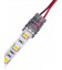 LED strip skarv till lösa ledningar - 10mm, enkelfärgad, IP65, 5V-24V