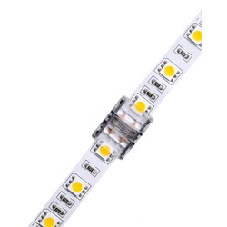 Enkeltfärgad LED strip tillbehör 12V/24V Skarvkontakt till LED strip - 10mm, enkelfärgad, IP65, 5V-24V