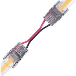 24V Skarv med kabel till LED strip - 10mm, COB, enkeltfärgad, IP20, 5V-24V