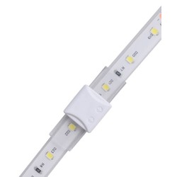 Enkeltfärgad LED strip tillbehör 12V IP68 Vattentät skarv till LED strip - 8mm, enkelfärgad, IP68, 5V-24V