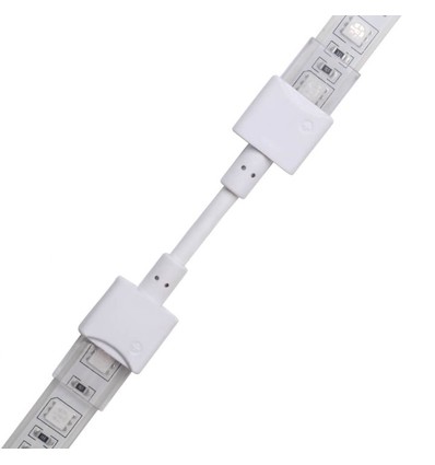 Vattentät skarv med kabel till LED strip - 10mm, RGB, IP68, 5V-24V