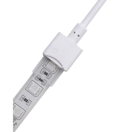 Vattentät startstik till LED strip - 10mm, RGB, IP68, 5V-24V