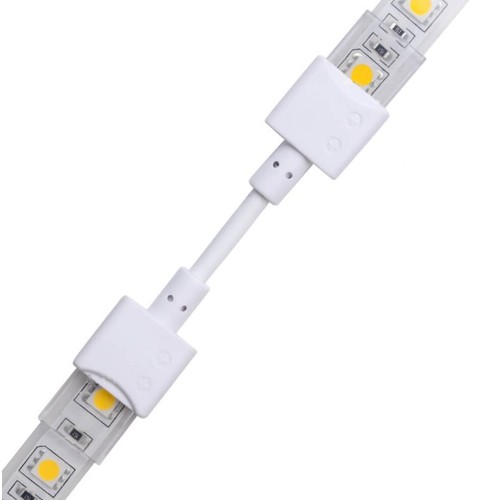 Vattentät skarv med kabel till LED strip - 10mm, enkeltfärgad, IP68, 5V-24V