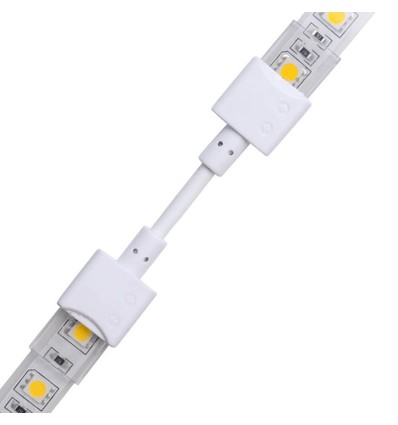 Vattentät skarv med kabel till LED strip - 10mm, enkeltfärgad, IP68, 5V-24V