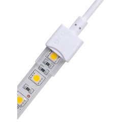 Enkeltfärgad LED strip tillbehör 12V IP68 Vattentät startstik till LED strip - 10mm, enkeltfärgad, IP68, 5V-24V