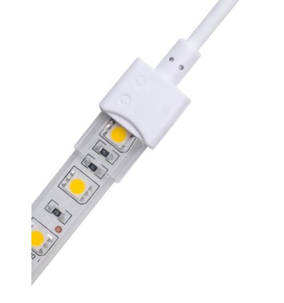 Vattentät startstik till LED strip - 10mm, enkeltfärgad, IP68, 5V-24V