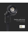 GU10 trädgårdsspot med spett - Svart, IP65, aluminium, justerbar, exkl. ljuskälla