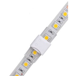 Enkeltfärgad LED strip tillbehör 12V IP68 Vattentät skarv till LED strip - 10mm, enkelfärgad, IP68, 5V-24V