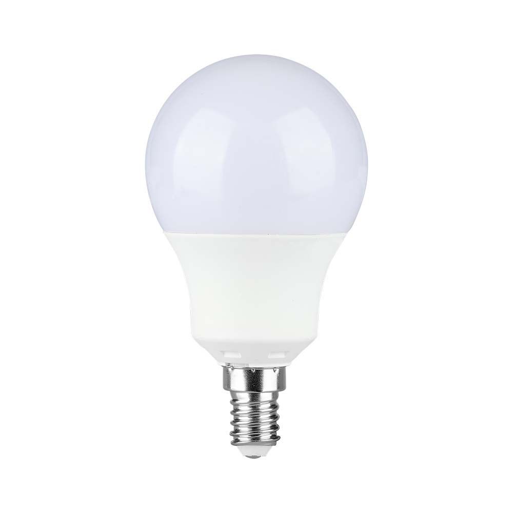 8.5w A60 Lampa E14 Plast Samsung Chip 6500k Kulör : Kall