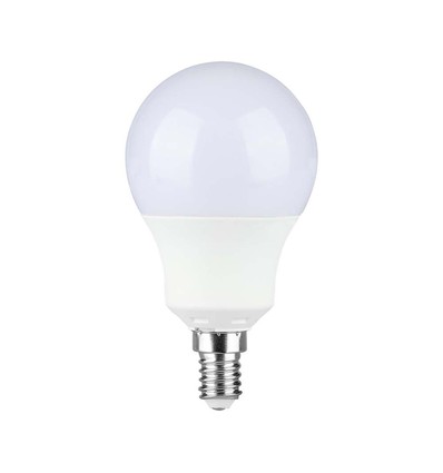 8.5W A60 Lampa E14 - Plast, Samsung Chip, 6500K