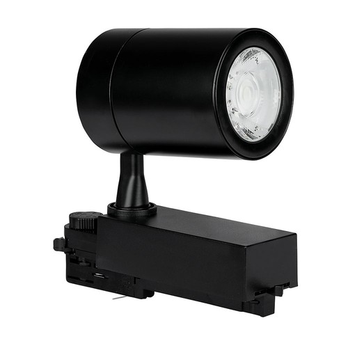 35W LED skenspot - 6000K, svart hölje