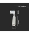 15W Samsung LED skenspot, RA90 - 100lm/W, vit, 3000K, 5 års garanti