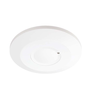 V-Tac Ytmonterad 360° mikrovågssensor - Rörelsesdetektor, max 1000W, vit hölje